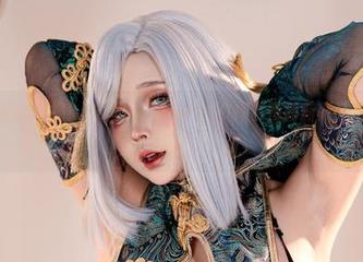 艺术与妩媚的碰撞！Sayo MomoFGO梅尔特莉莉斯高清女仆下载！